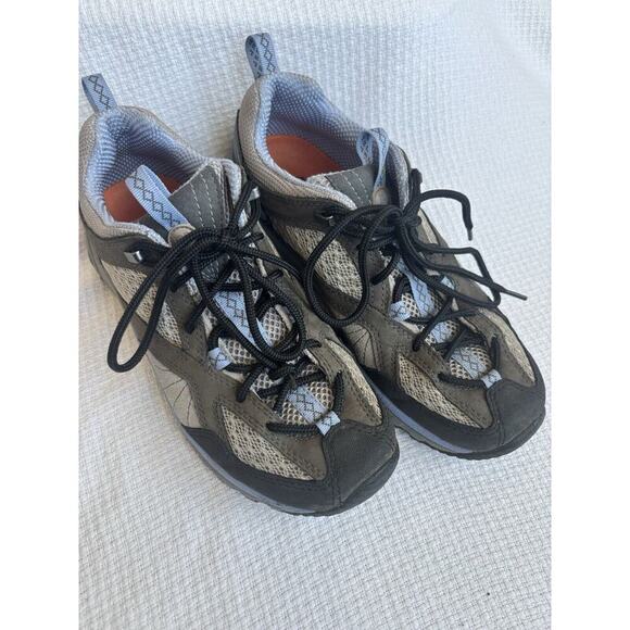 Merrell Avian Light Ventilator Shoes Women Size 6.5 J16720 Grey Blue Hiking Boot - Picture 1 of 9
